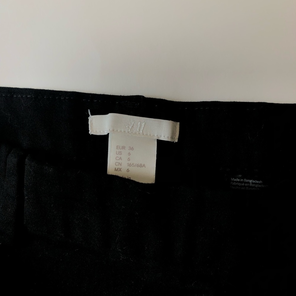 Black slacks